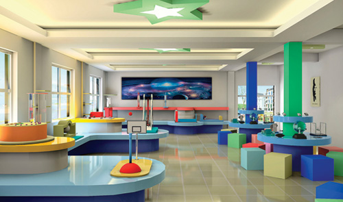 新型校园小型科技馆