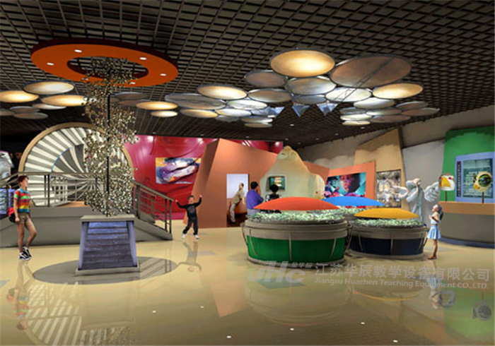 科技馆展览展示设计围绕主题形成整体设计体系