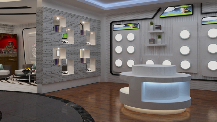 企业展厅灯光设计